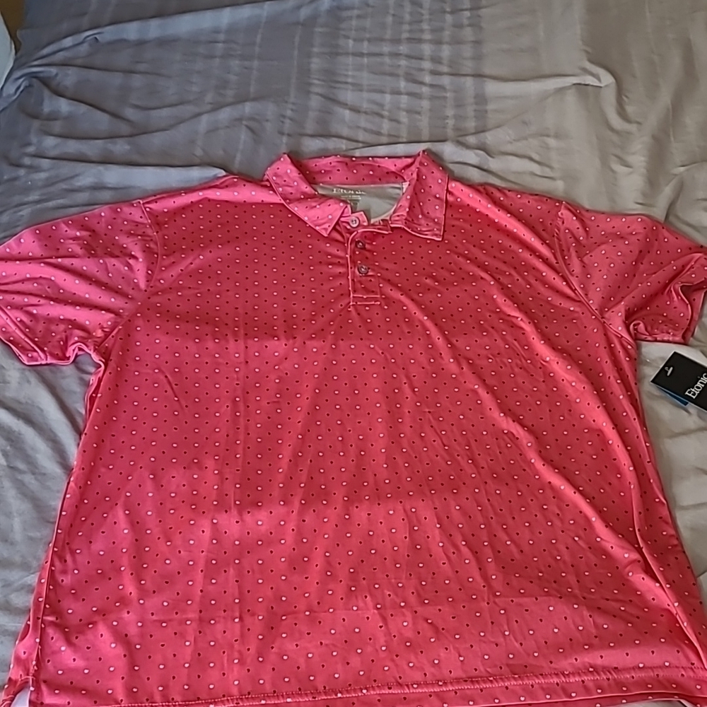 Etonic Collar Shirt, XL, Pink